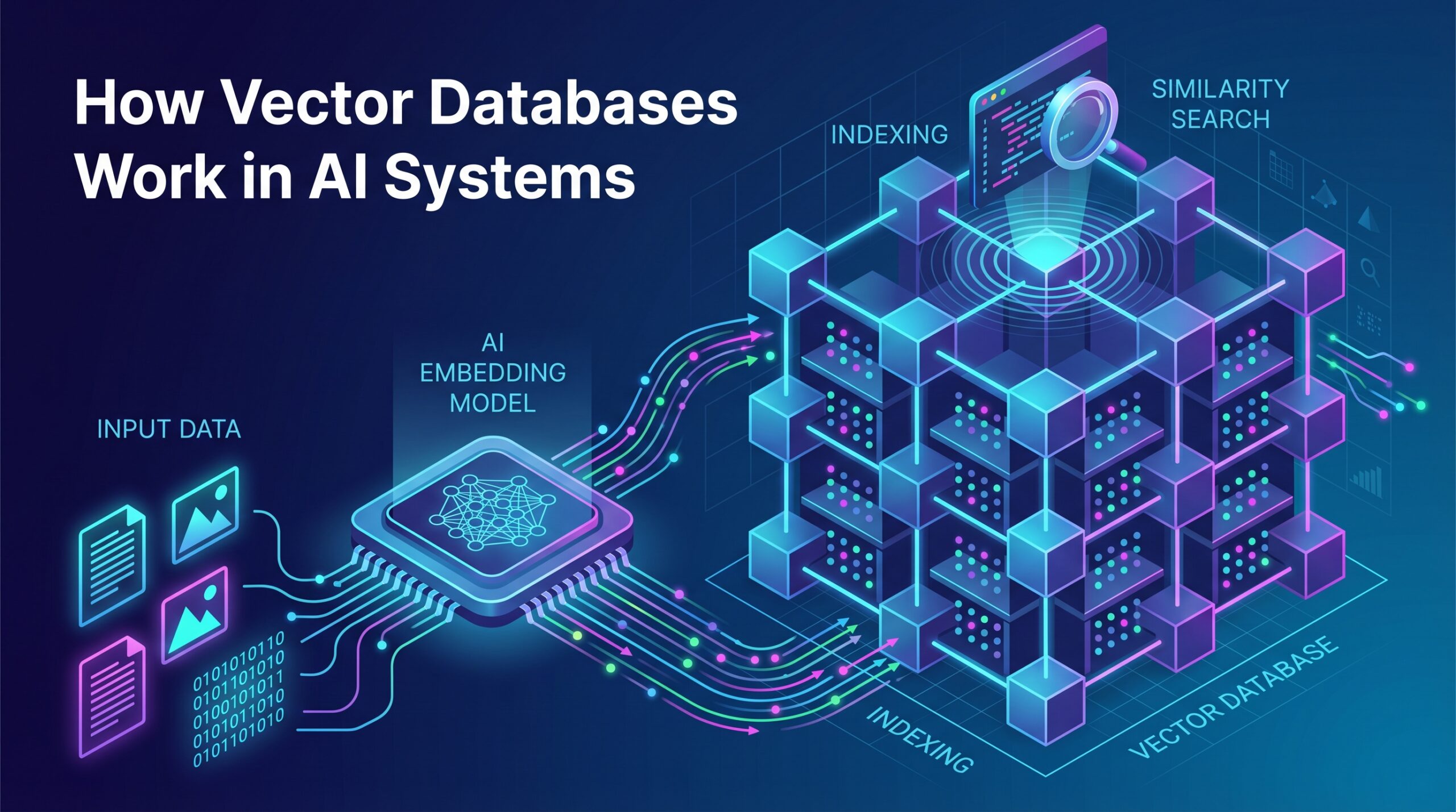 How Vector Databases Work in AI Systems