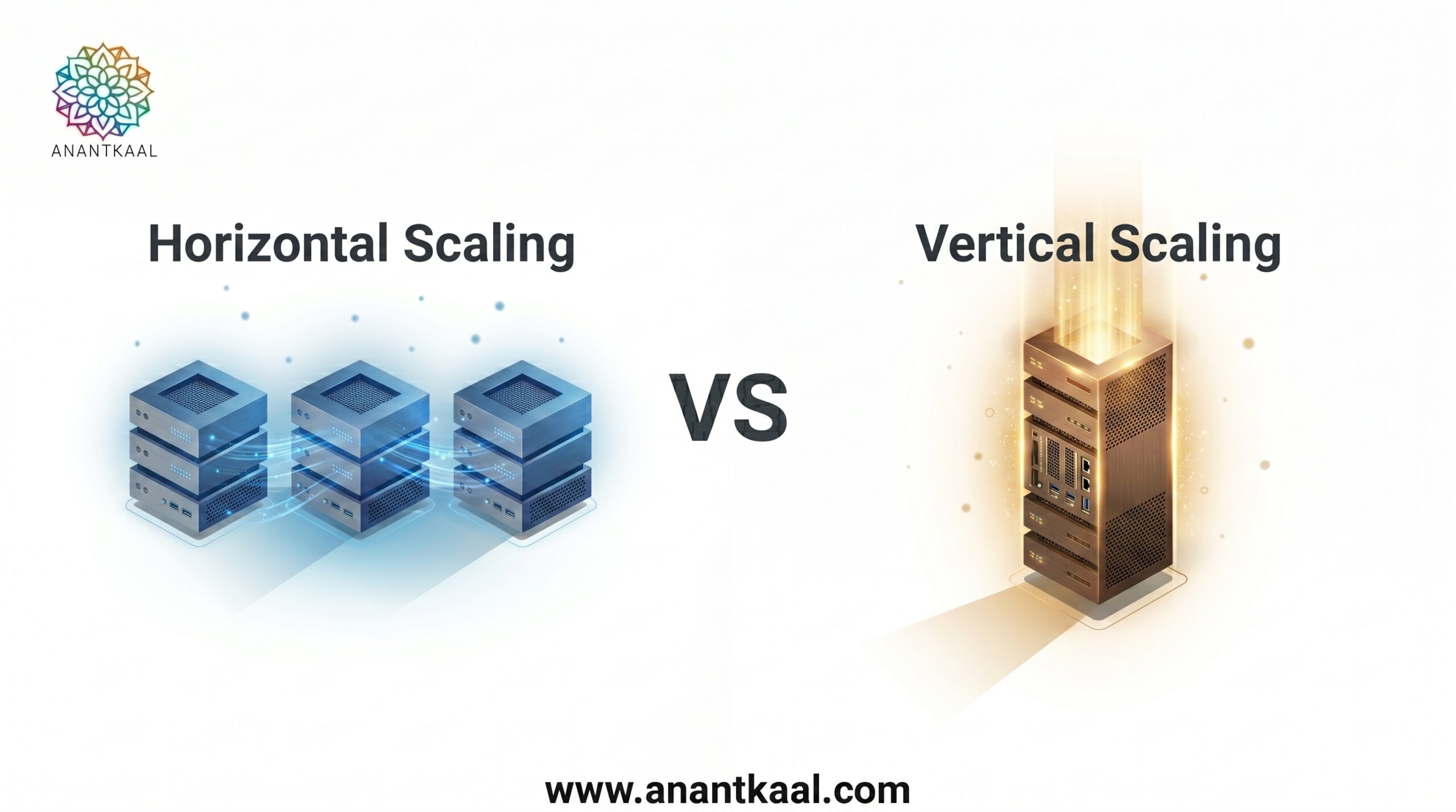 Horizontal Vs Vertical Scaling Explained Simply Horizontal Vs Vertical Scaling Explained Simply